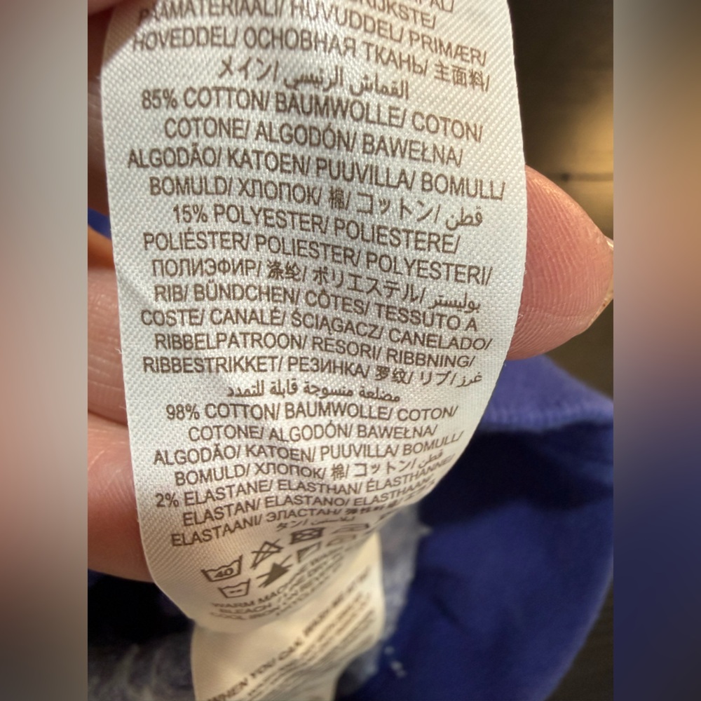 Mini Boden Girls Blue Embroidered Bird Floral Sweatshirt Size 6-7Y Cotton Spring - Picture 10 of 10